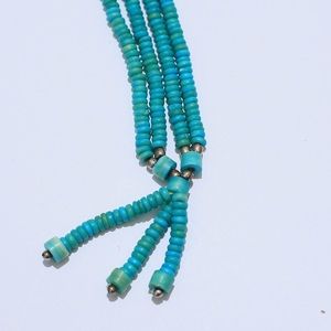 Turquoise Beaded Necklace from India
